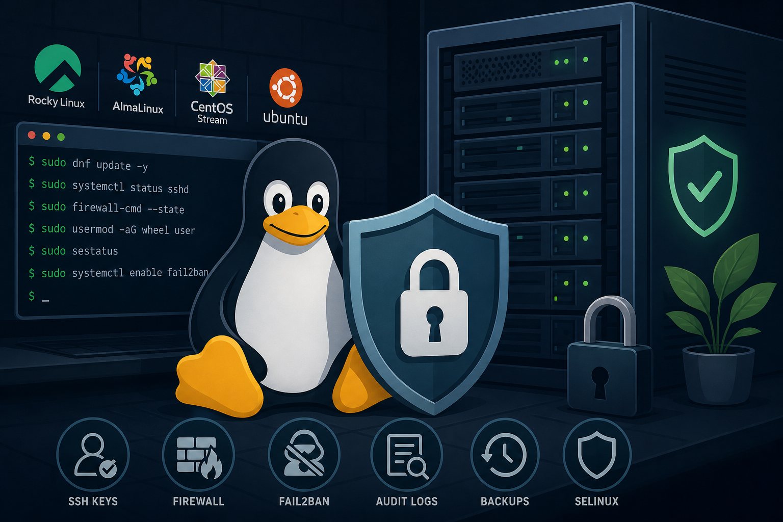 The Beginner's Guide to Securing a Linux Server