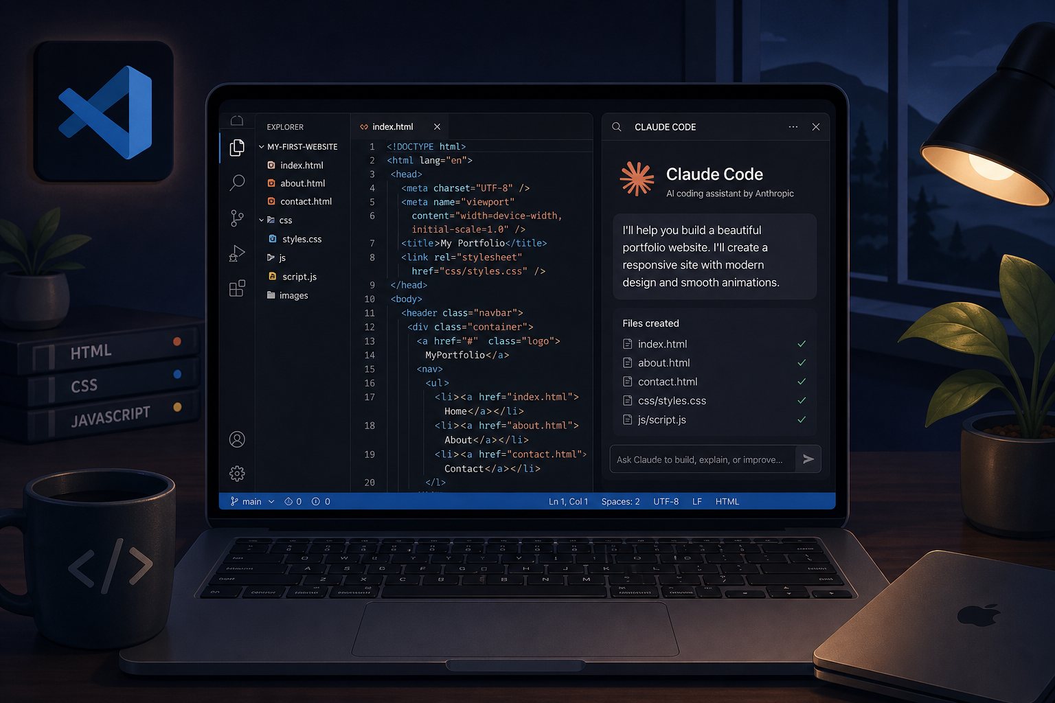Building Websites with Claude Code: A Beginner's Guide for Mac and VSCode