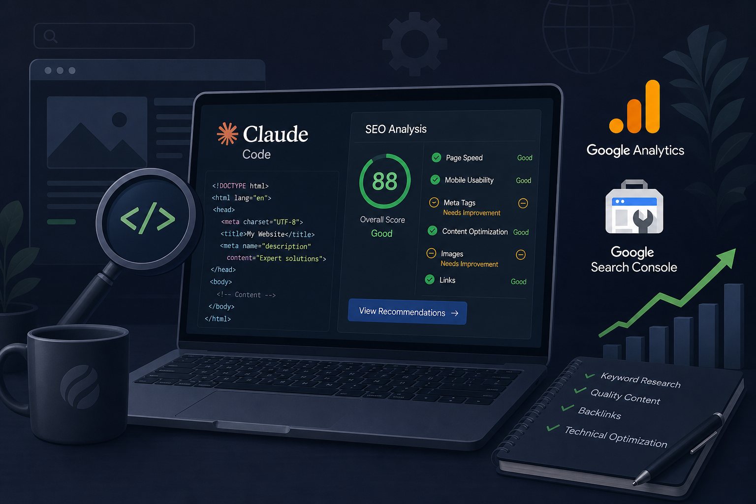 Using Claude Code as your SEO Expert