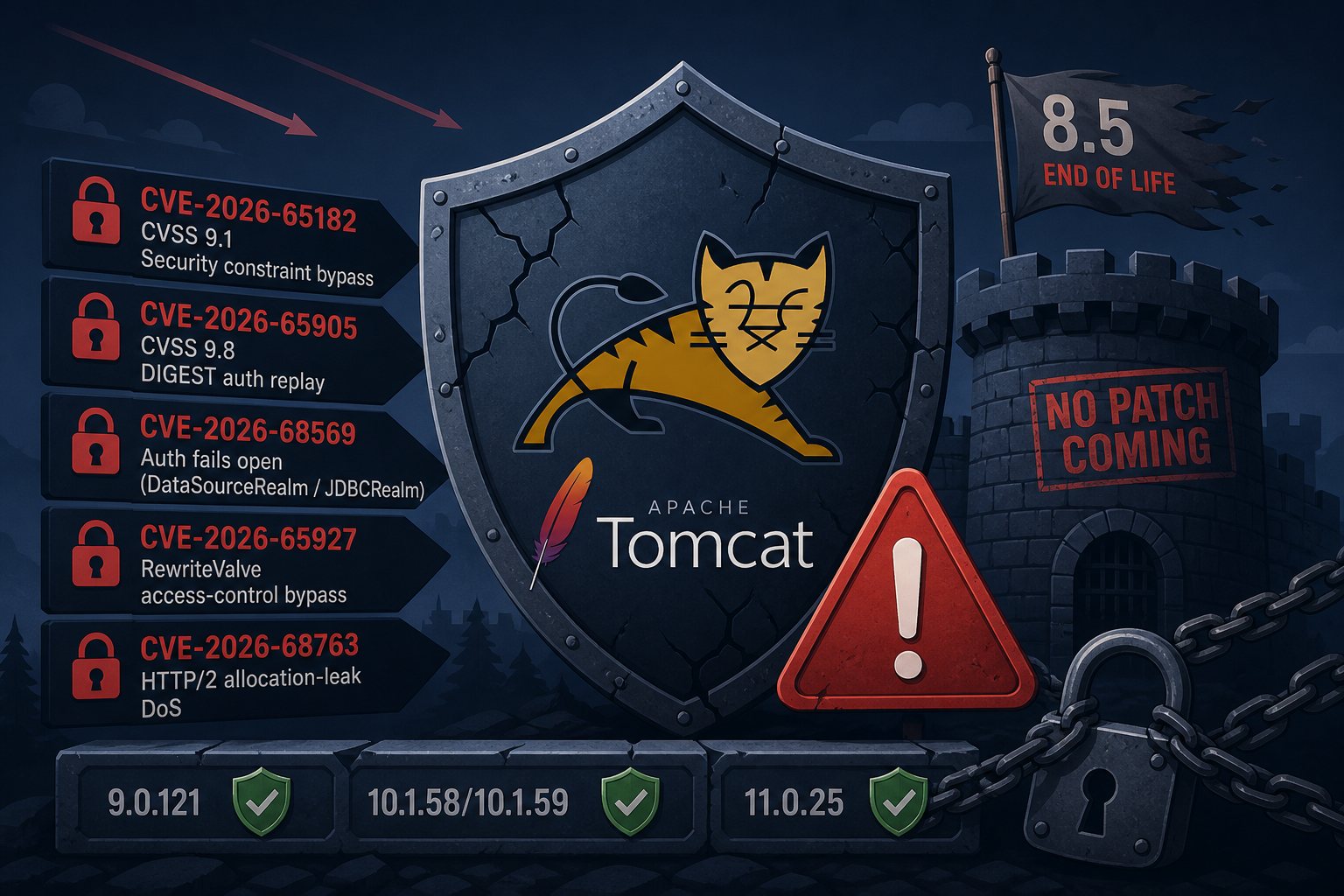 11 CVEs in One Shot: Apache Tomcat's Biggest Security Release of 2026