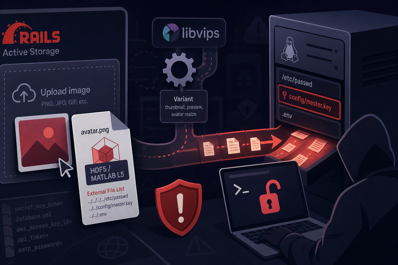 KindaRails2Shell: The Image Upload That Hands Attackers Your Server (CVE-2026-66066)