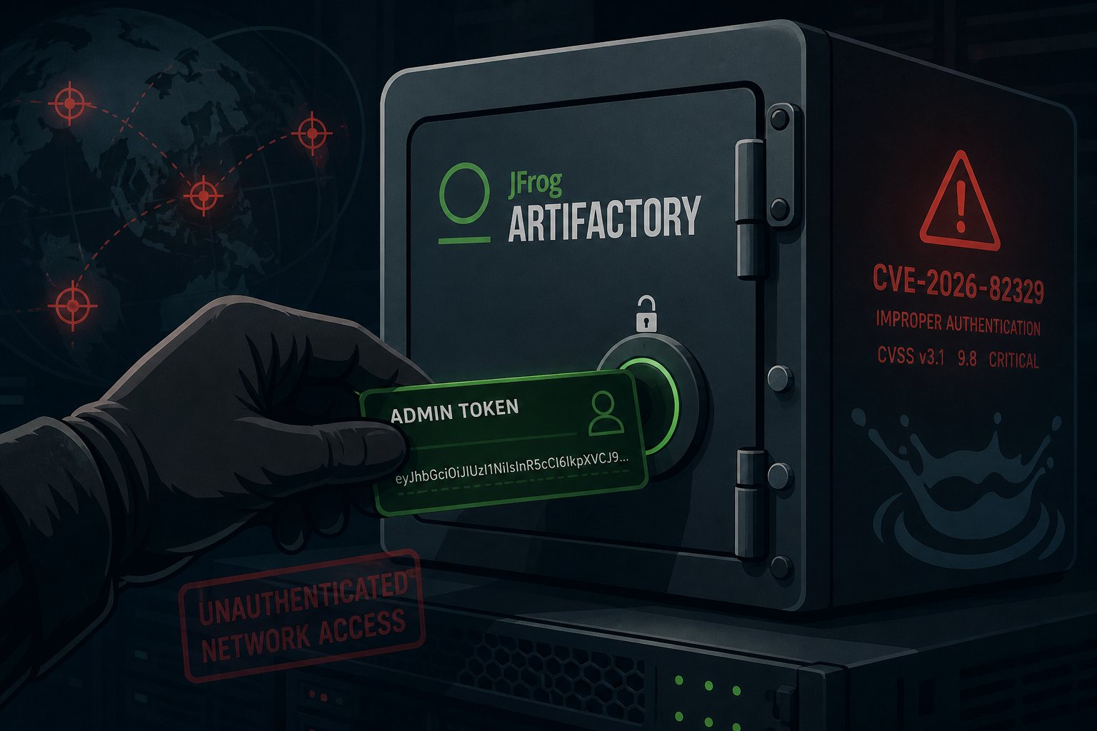 CVE-2026-82329: Attackers Are Minting JFrog Artifactory Admin Tokens Three Days After Patch