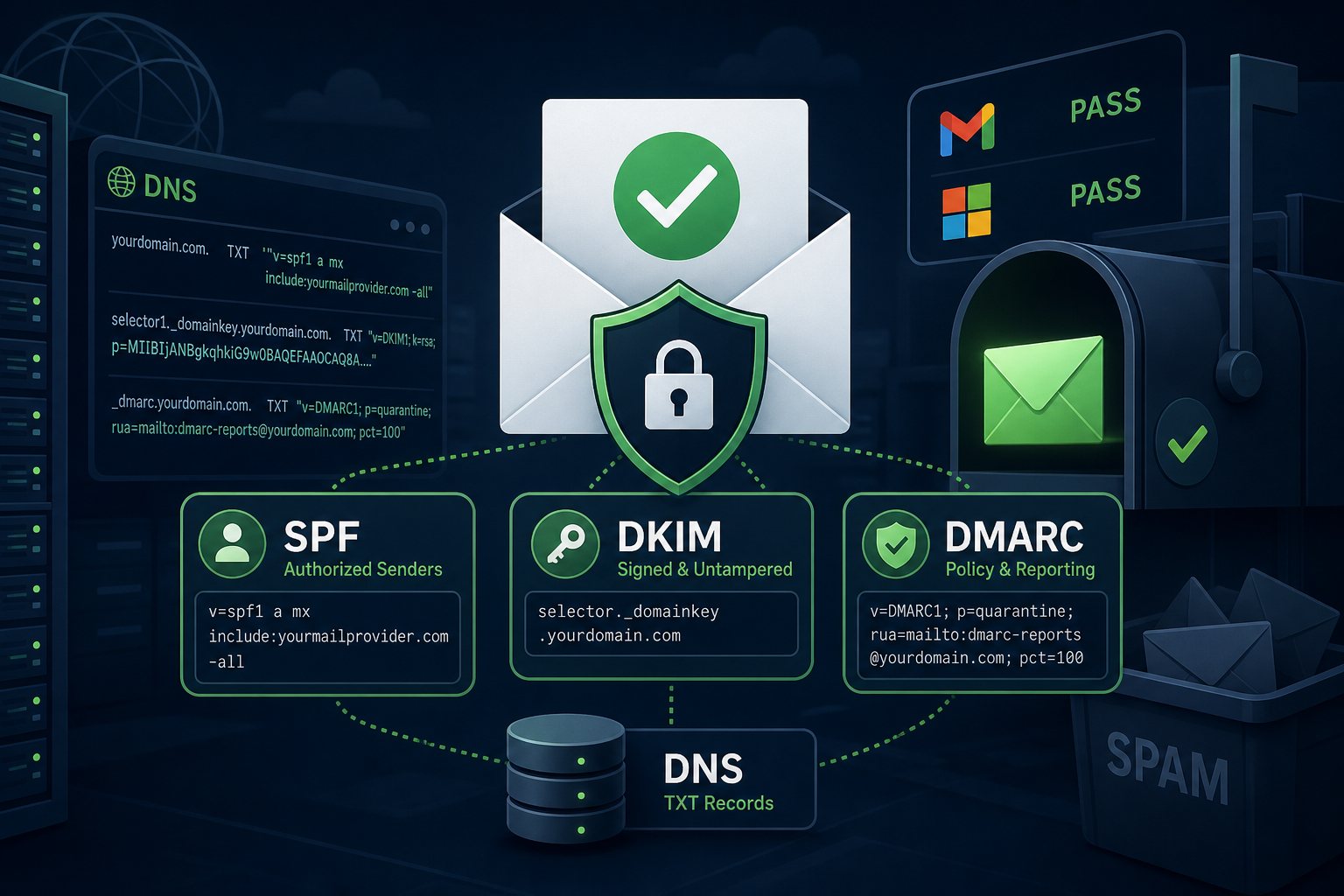DKIM, DMARC, and SPF: Getting Email Deliverability Right in 2026