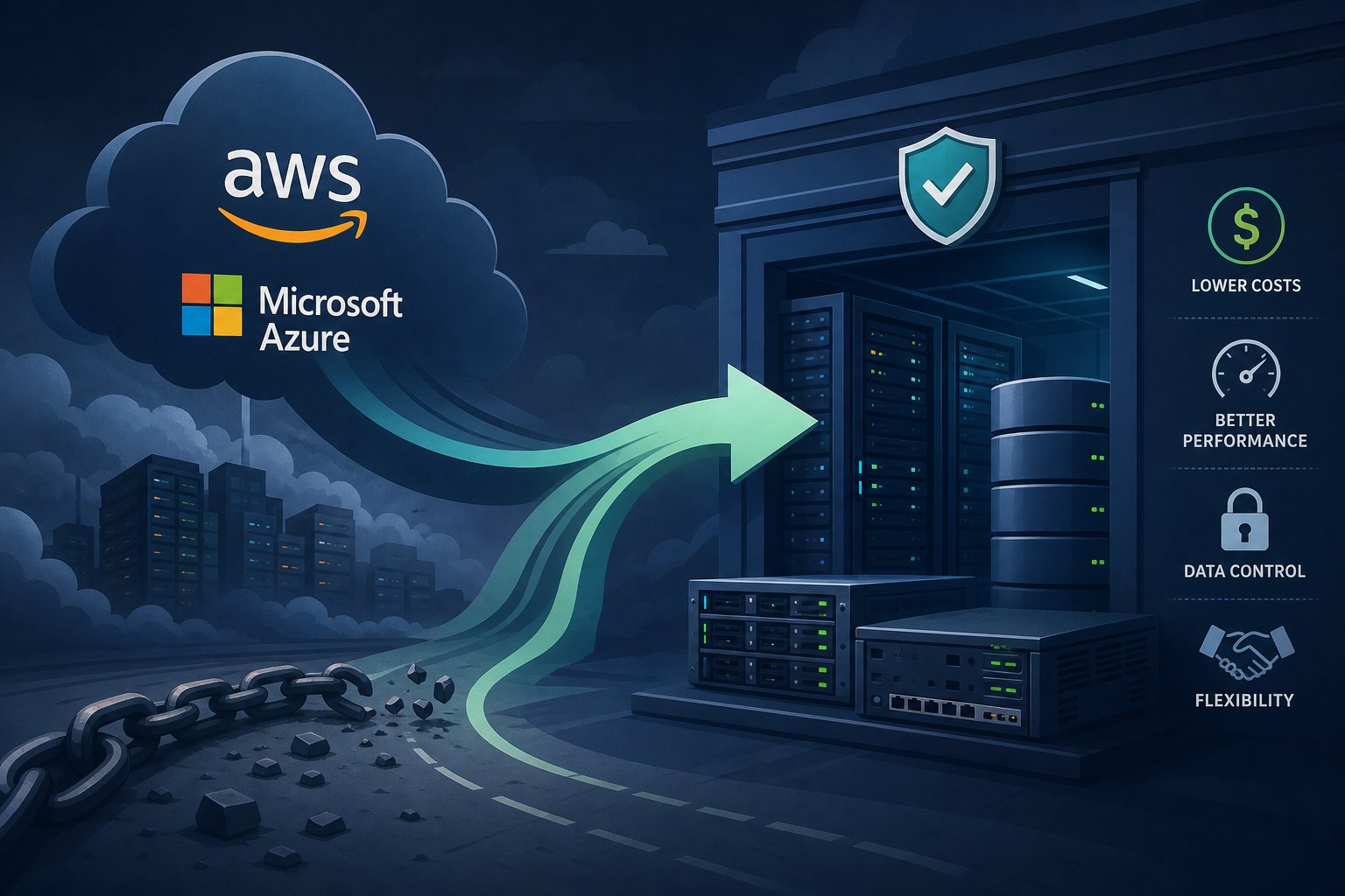 Understanding Cloud Repatriation - When to Leave AWS or Azure