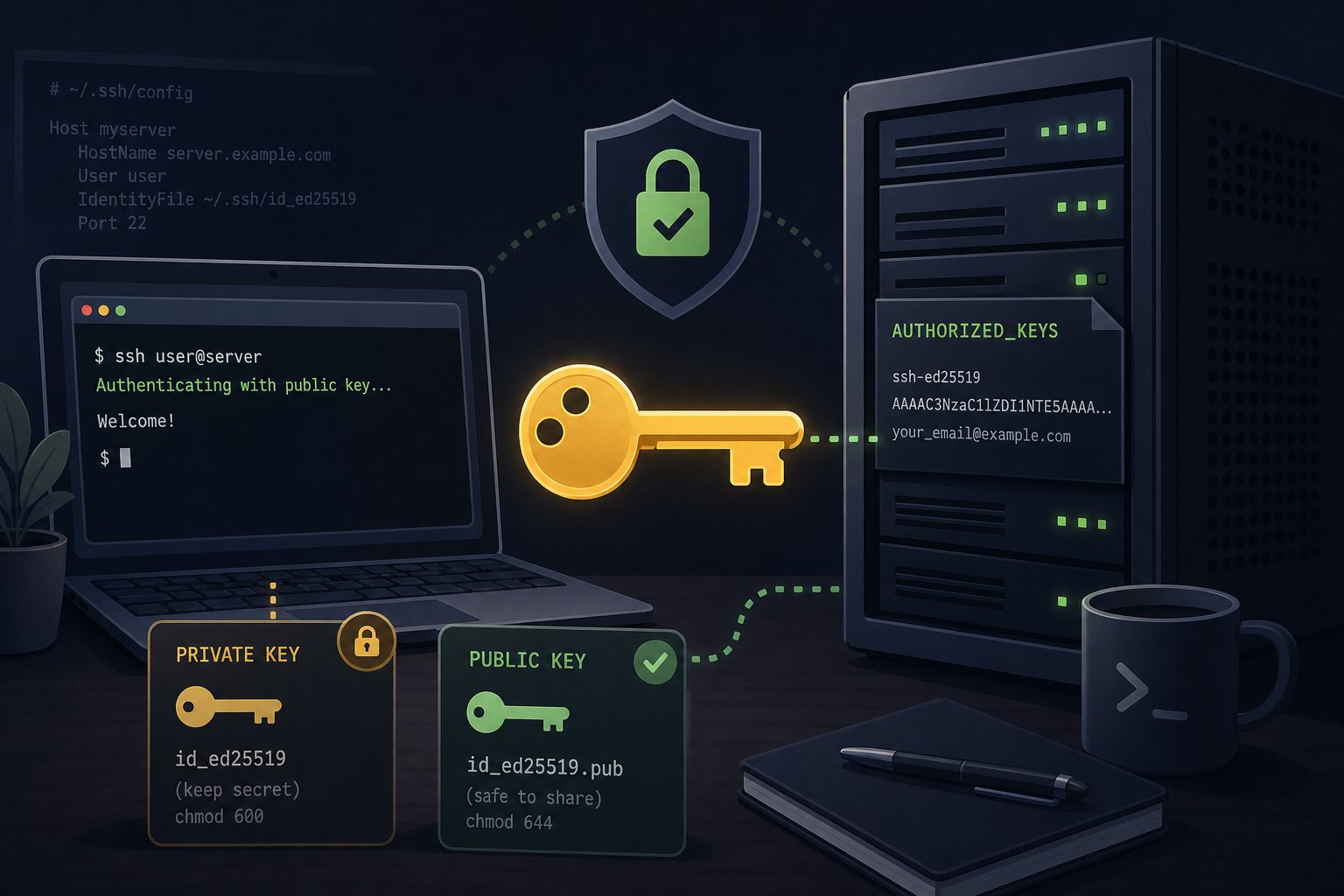 Understanding SSH Keys: Secure Server Access Without Passwords