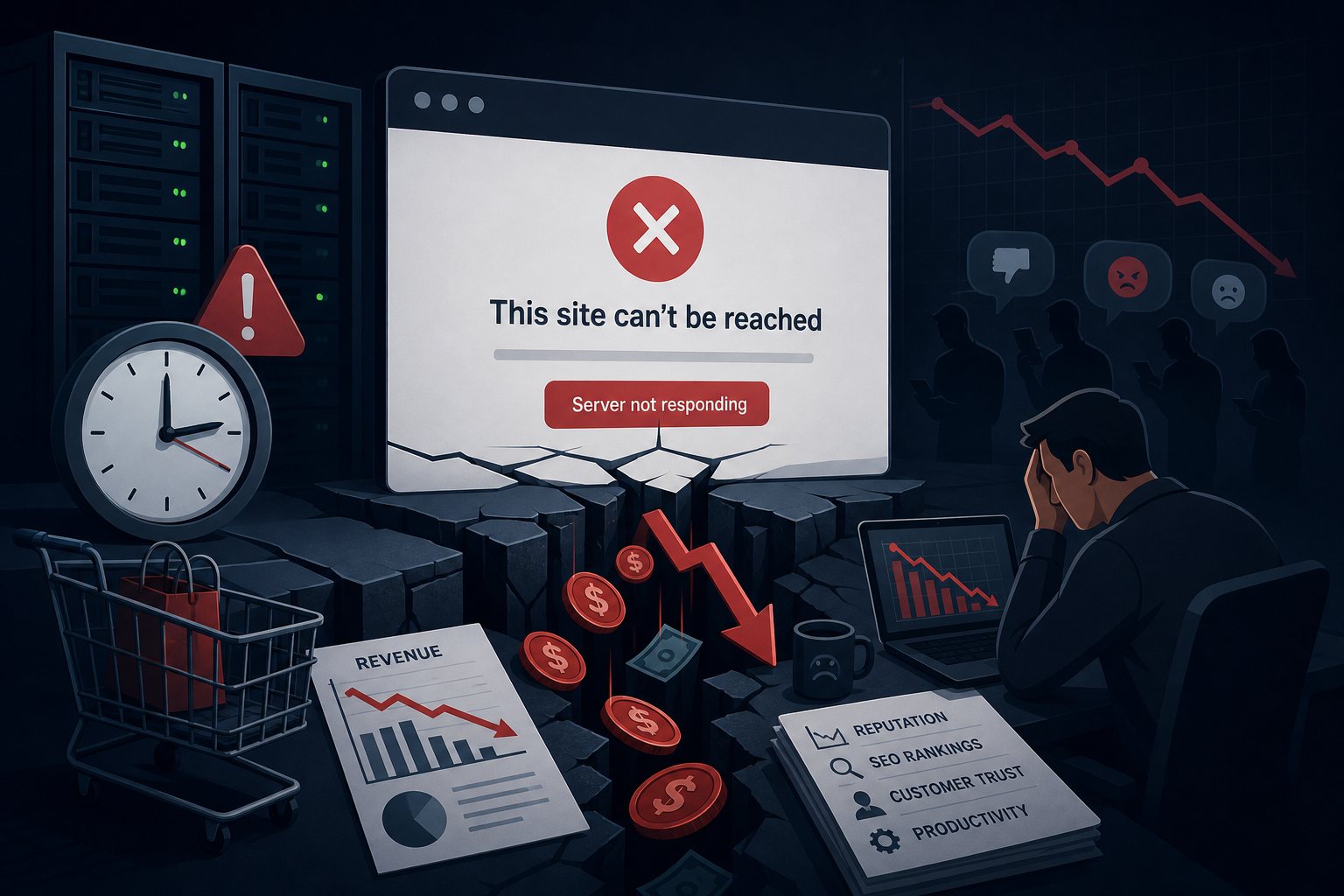 Website Downtime: How Much Does It Really Cost Your Business?