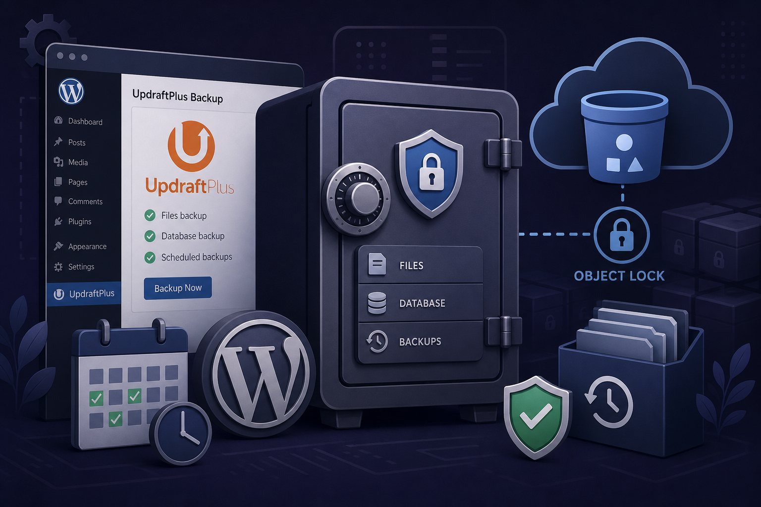 WordPress Backups made Easy with Falcon Internet Object Storage